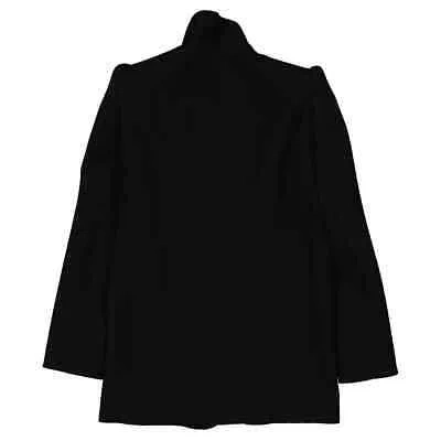 Pre-owned Balenciaga Ladies Black Suspended Shoulder Jacket, Brand Size 36 (us Size 2)