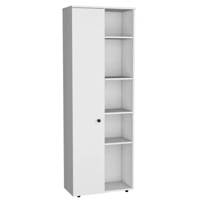Depot E-shop Kitchen Storage Cabinet With One Door, Five Interior Shelves