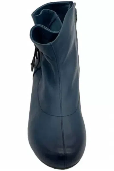 Sergio Tomani Women's Laska Ankle Boots In Navy In Blue