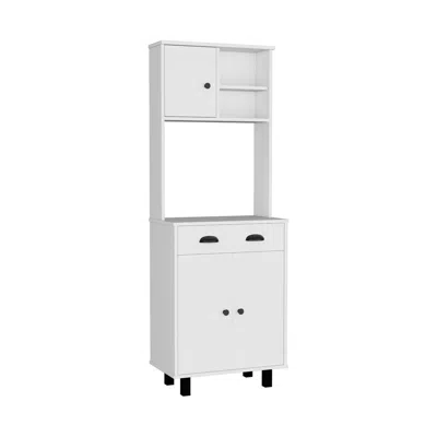Depot E-shop Kitchen Pantry 67" H, Two Cabinets, Three Doors