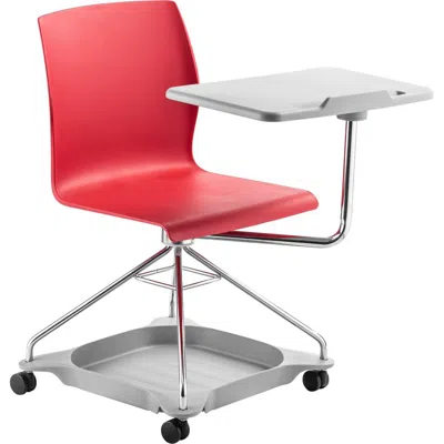National Public Seating Nps Chair On The Go, Red