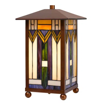 Cal Lighting 25w Tiffany Accent Lamp