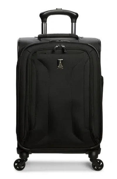 Travelpro Mobile Office 21-inch Expandable Spinner Carry-on In Black
