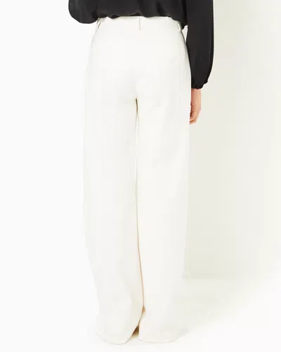 Lilly Pulitzer 33" Colletti High Rise Trouser In Coconut