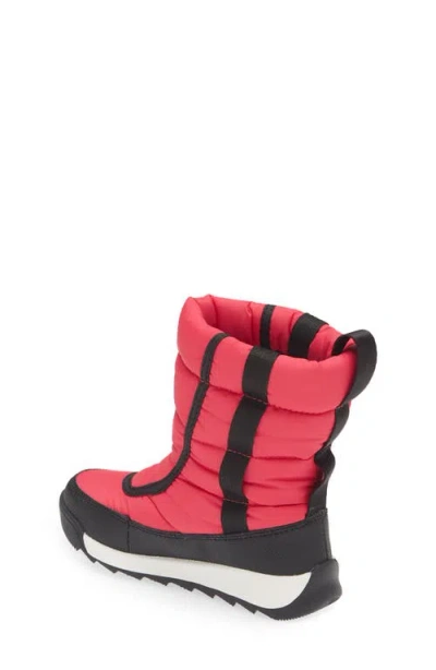 Sorel Whitney Ii Puffy Waterproof Boot In Cactus Pink/black