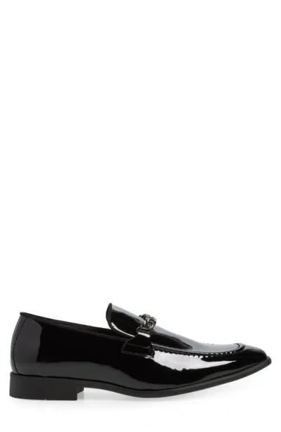 Abound Soren Chain Patent Loafer In Black Patent
