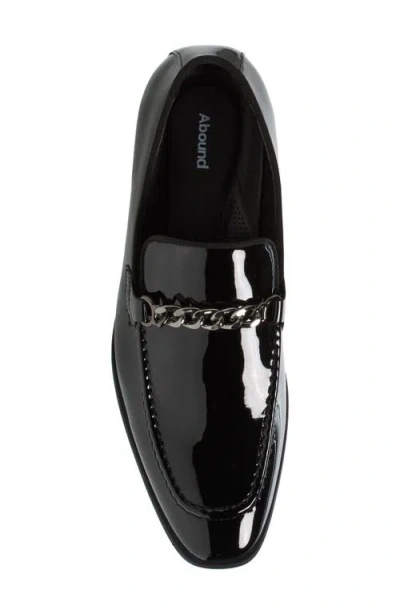 Abound Soren Chain Patent Loafer In Black Patent