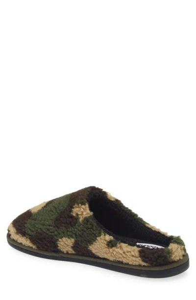 Abound Quinn Smiley Slipper In Green Camo