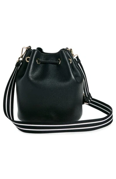 Kate Spade New York Rosie Leather Bucket Bag In Black