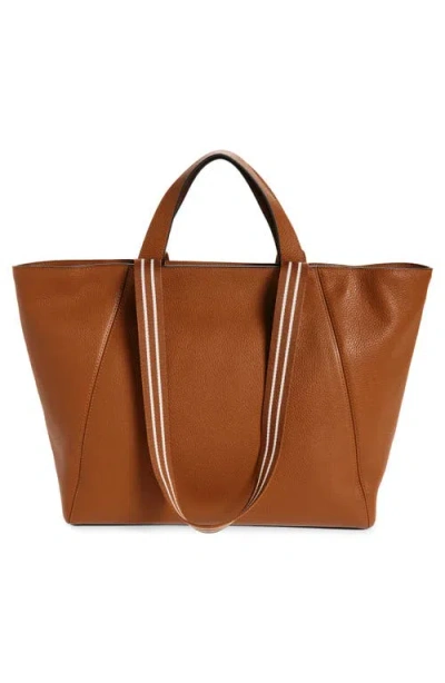 Kate Spade New York Rosie Leather Tote Bag In Warm Gingerbread