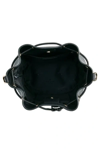 Kate Spade New York Rosie Leather Bucket Bag In Black