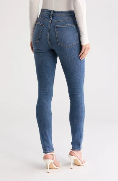 Rag & Bone Nina High Waist Ankle Skinny Jeans In Mediumwash