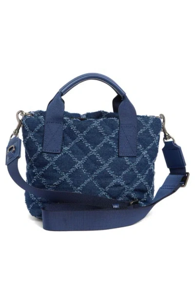 Kurt Geiger London Quilted Shopper Bag In Navy