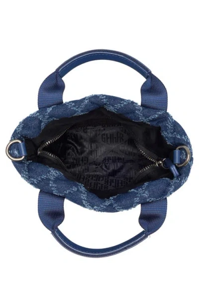 Kurt Geiger London Quilted Shopper Bag In Navy