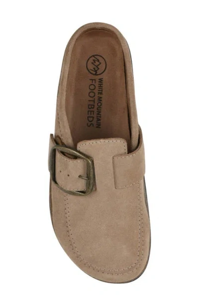 Cliffs By White Mountain Bueno Mule In Beach Wood Suede