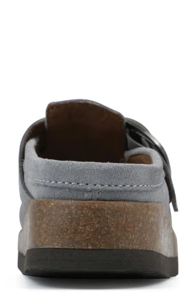Cliffs By White Mountain Bueno Mule In Blue Raspberry Suede