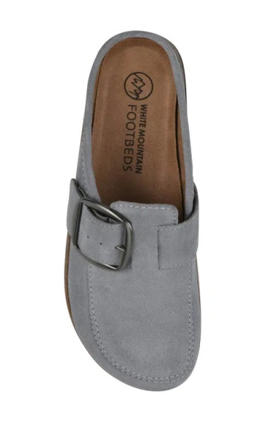 Cliffs By White Mountain Bueno Mule In Blue Raspberry Suede