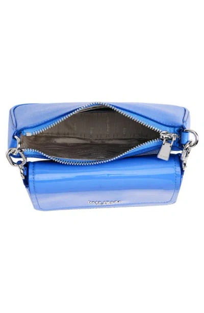 Kate Spade New York Double Up Patent Leather Crossbody Bag In Fluorite