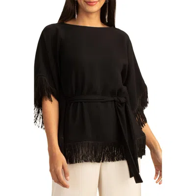 Trina Turk Eye Opener Top In Black