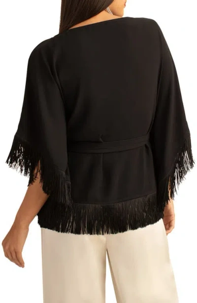 Trina Turk Eye Opener Top In Black