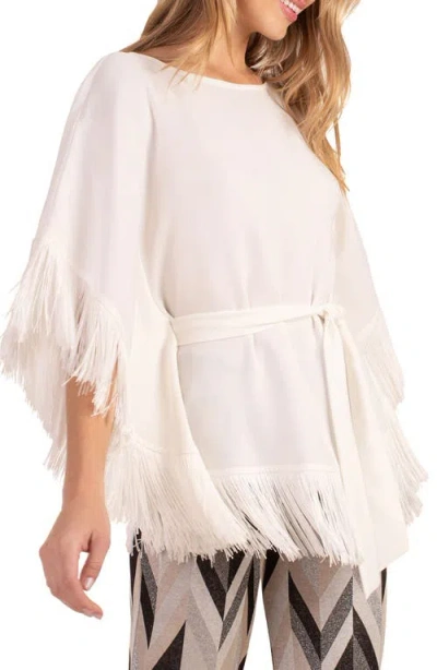 Trina Turk Eye Opener Top In Winter White