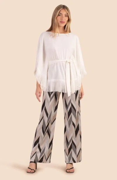 Trina Turk Eye Opener Top In Winter White