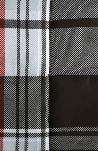 Eddie Bauer Normandy Plaid Comforter & Sham Set In Black Red