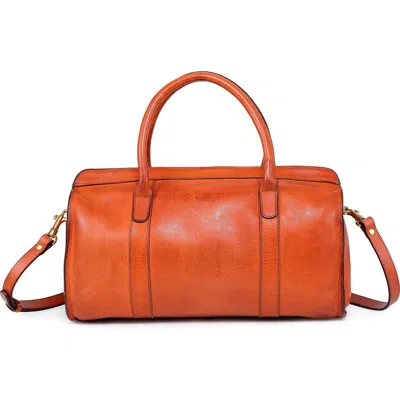 Old Trend Larkspur Satchel Bag In Caramel