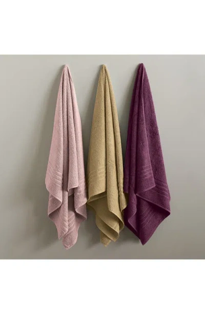 Ella Jayne Home Solid Cotton 2-piece Bath Towel Set In Rose