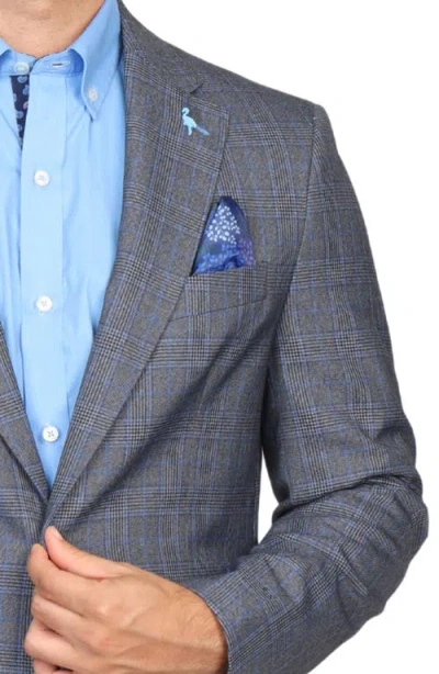 Tailorbyrd Glen Plaid Sport Coat In Charcoal