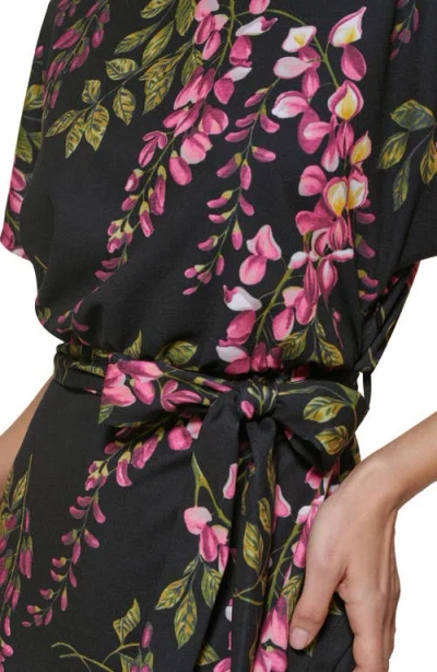 Kensie Mini Dress In Black Multi