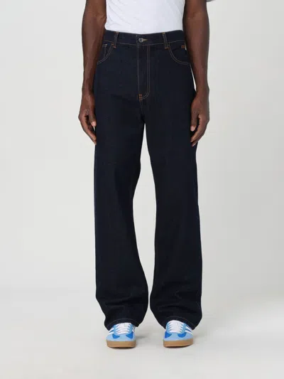 Msgm Jeans  Men Color Denim In Denim