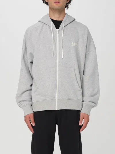 Shop Golden Goose Sweatshirt  Men Color Grey In Grau