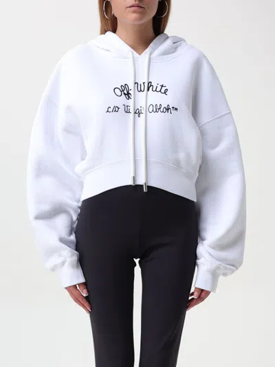 卫衣 OFF-WHITE 女士 颜色 白色