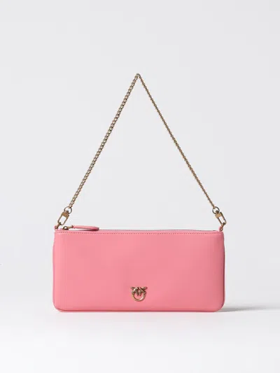 Pinko Shoulder Bag  Woman Color Peach In Peach