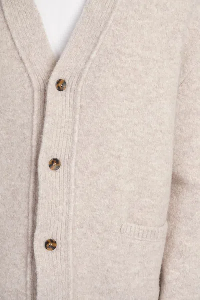 Shop Laneus Cardigan In Beige