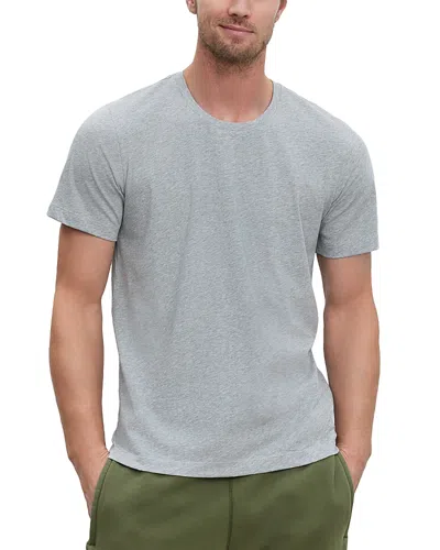 Shop Velvet By Graham & Spencer Crewneck Tee In Heather Gray