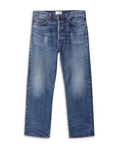 Agolde Fusion Straight-leg Organic Jeans In Illuminate