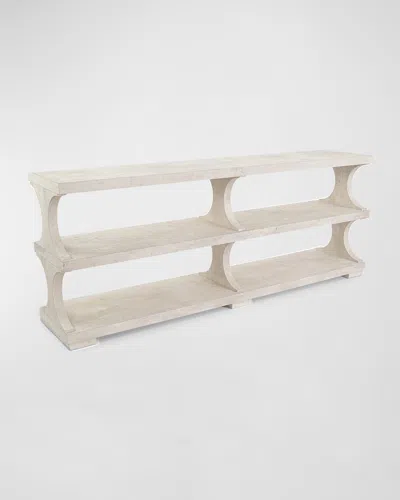 John-richard Collection Cadence Console Table In Whitewash 