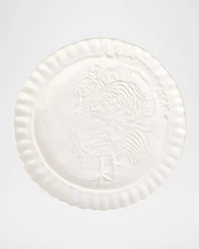 Shop Vietri Pietra Tacchino Salad Plate In White