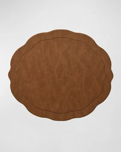 Kim Seybert Brown Tailored Placemat In Brown
