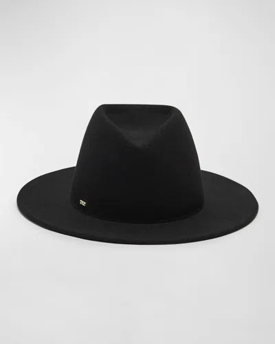 Eugenia Kim Blaine Wool Felt Fedora In Black