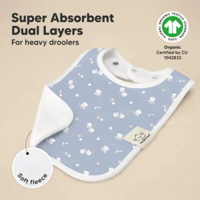 Keababies 8-pack Coast Drool Bibs In Fleur