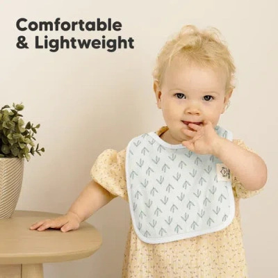 Keababies 8-pack Coast Drool Bibs In Fleur