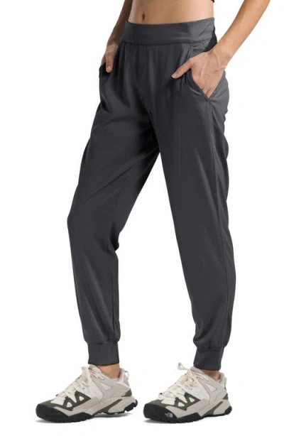 Shop The North Face Aphrodite Joggers In Asphalt Grey-npf