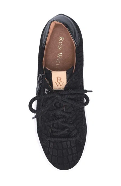 Ron White Otanya Water Resistant Sneaker In Onyx