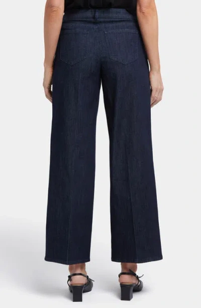 Nydj Teresa Ankle Wide Leg Jeans In Rinse In Rinse