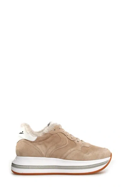 VOILE BLANCHE VOILE BLANCHE MELANY GENUINE SHEARLING LINED SNEAKER 