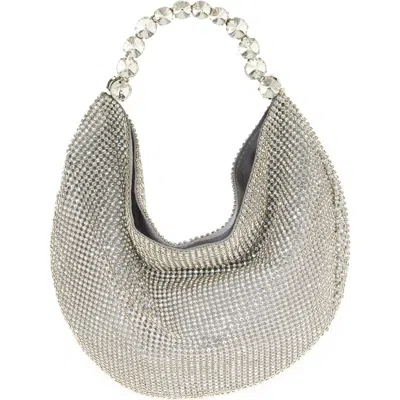 L'alingi Crystal-embellished Tote Bag In Silver