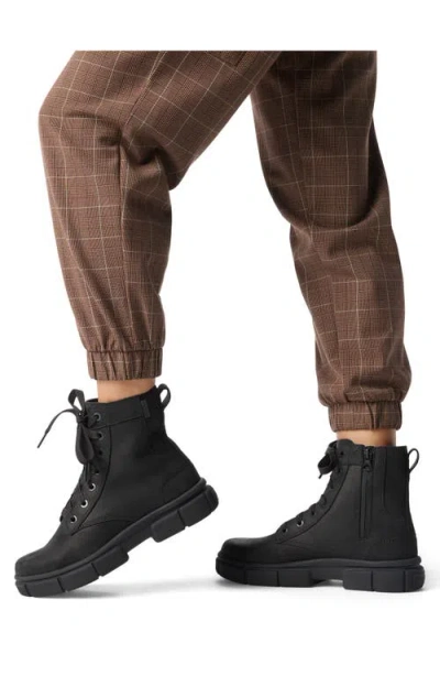 Sorel Explorer Lace-up Boot In Black/ Black